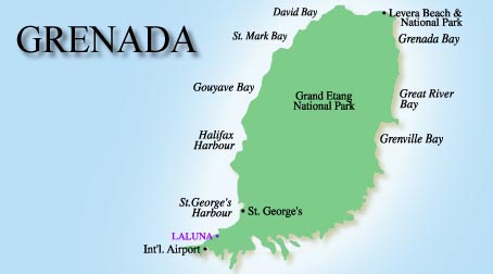 Grenada Map