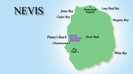 Nevis Map